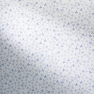 Design Studio Roller Shades Fabric: Floral Stamp   Color: Gray/Blue