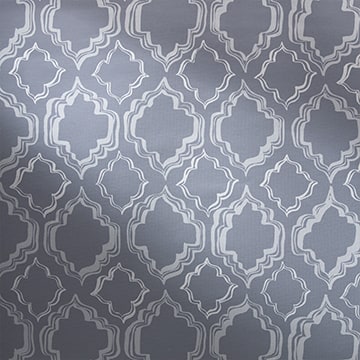 Design Studio Roller Shades Fabric: Ornament   Color: Storm Gray